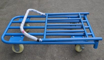 300KG優(yōu)質(zhì)加厚大號(hào)型平板車(chē)折疊手推車(chē)手拉車(chē)推貨車(chē)倉(cāng)庫(kù)貨運(yùn)推車(chē)